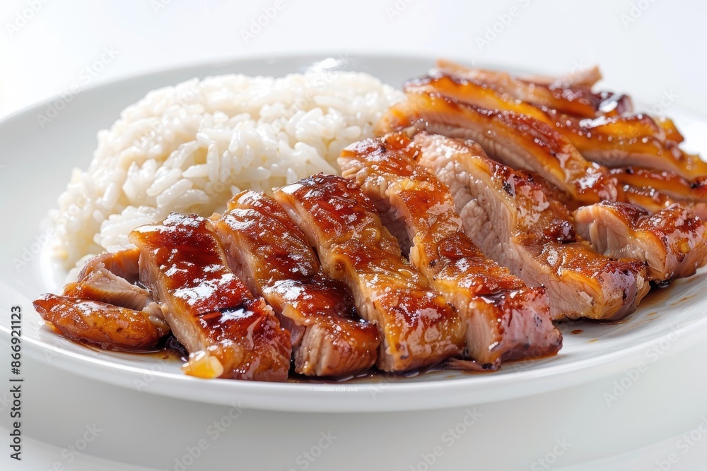 Tender Char Siu Pork with Sweet and Salty Glaze Tender Char Siu Pork with Sweet and Salty Glaze