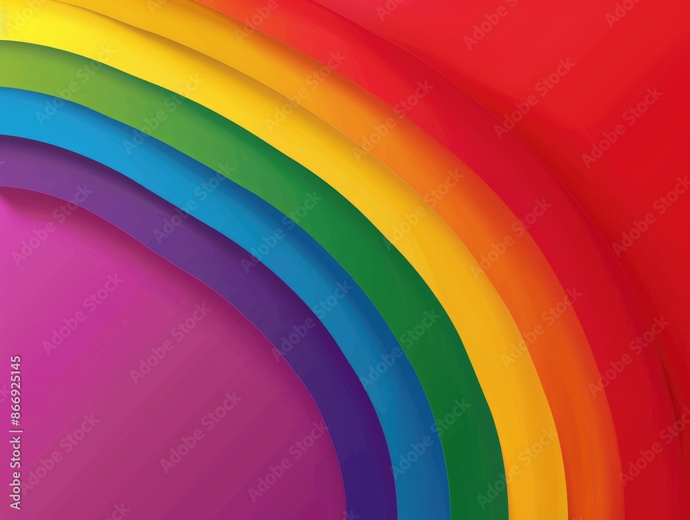 Fototapeta premium Rainbow Colored Background Close-Up