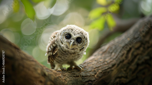 Cute Small Owl photo