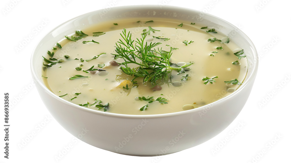 Fresh vegetable soup isolated on transparent background Fresh vegetable soup isolated on transparent background