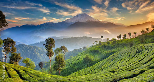 he scenic beauty of Darjeeling in West Bengal.