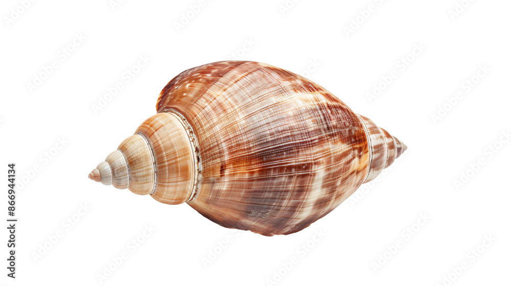 Isolated sea shell on transparent background Isolated sea shell on transparent background