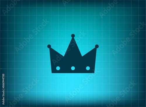 Vector illustration, blue background.