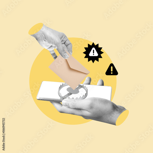 Foto Cybercrime, Scammail, Fraud, Computer Crime, Loan, Security Measures, Email, Phi