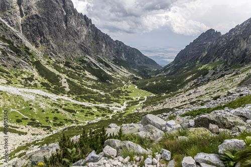 Mala Studena Dolina in Vysoke Tatry Tatra Mountains Slovakia photo