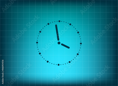 Vector illustration, blue background.