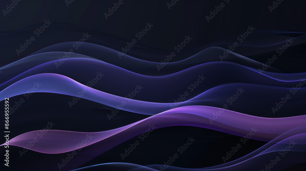 Pure black background with subtle gradients of dark blue and dark purple Pure black background with subtle gradients of dark blue and dark purple