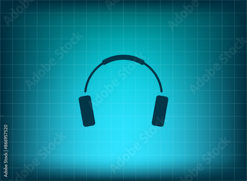 Vector illustration, blue background.