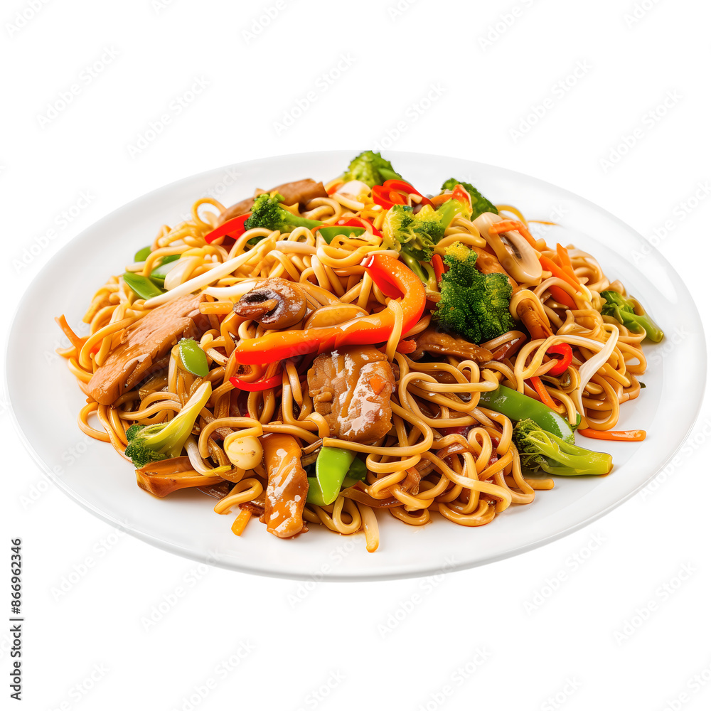 Stir-Fried Noodles with Vegetables - Chinese Chow Mein
Stir-Fried Noodles with Vegetables - Chinese Chow Mein