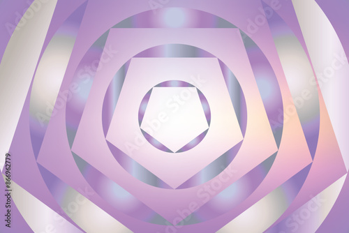 geometric purple abstract pattern background with concentric shapes and soft gradients, ideal for modern design projects.
