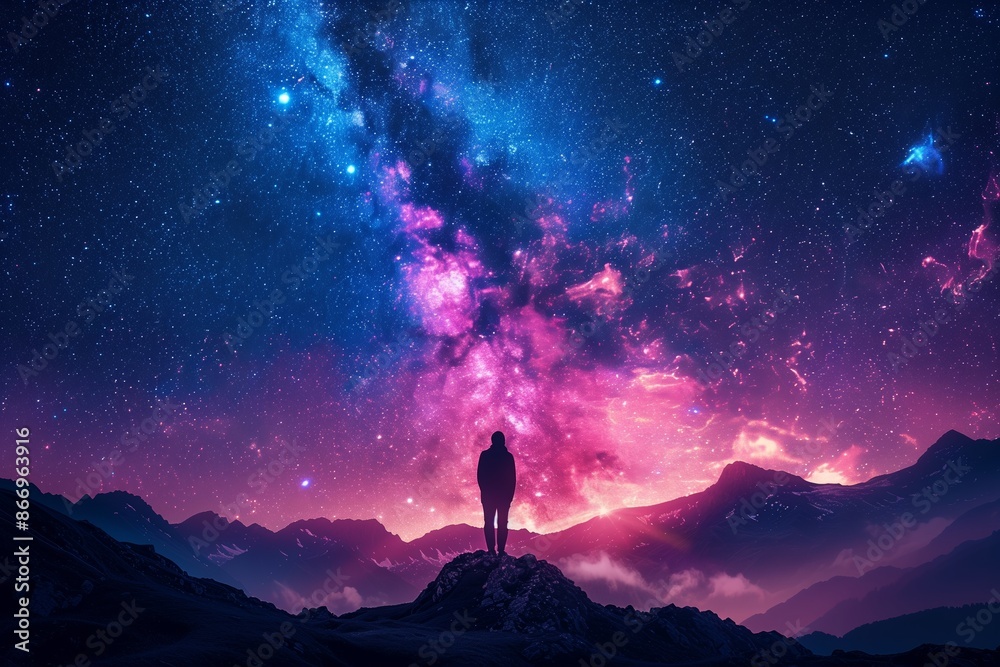 Starry Night Sky Aurora Galaxy 4K Wallpaper Starry Night Sky Aurora Galaxy 4K Wallpaper