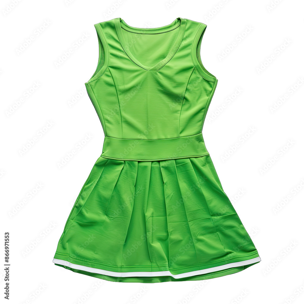 Tennis Dress on Isolated. Isolated on a Transparent Background. Cutout PNG. Tennis Dress on Isolated. Isolated on a Transparent Background. Cutout PNG.