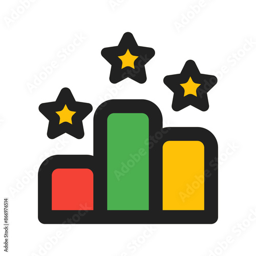 rank line color icon