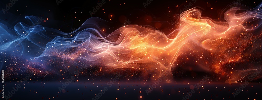 Dynamic Fusion: Realistic Ice and Fire Vector Art Dynamic Fusion: Realistic Ice and Fire Vector Art