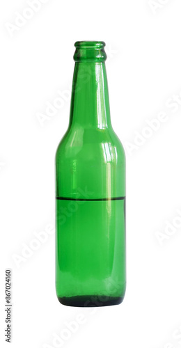 beer bottle isolated