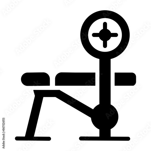 Weight Bench Icon