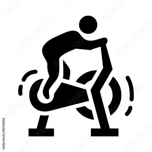 Exercise Bike Icon