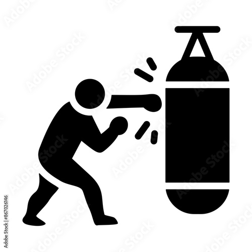 Punching Bag Icon