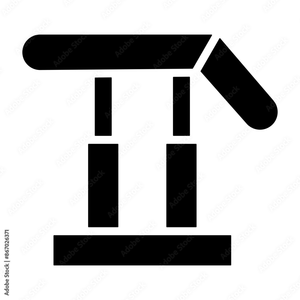 Vaulting Table Icon Vaulting Table Icon