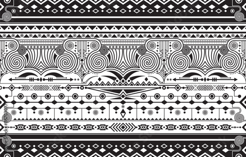 Gemetric ethnic oriental ikat pattern traditional Design for background,carpet,wallpaper,clothing,wrapping,batic,fabic,vector illustraion.
embroidery style.