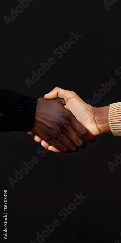 Pessoas de Origens Diversas Unindo-se em Solidariedade photo