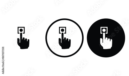 icon ring to bell black outline logo for web site design 
and mobile dark mode apps 
Vector illustration on a white background