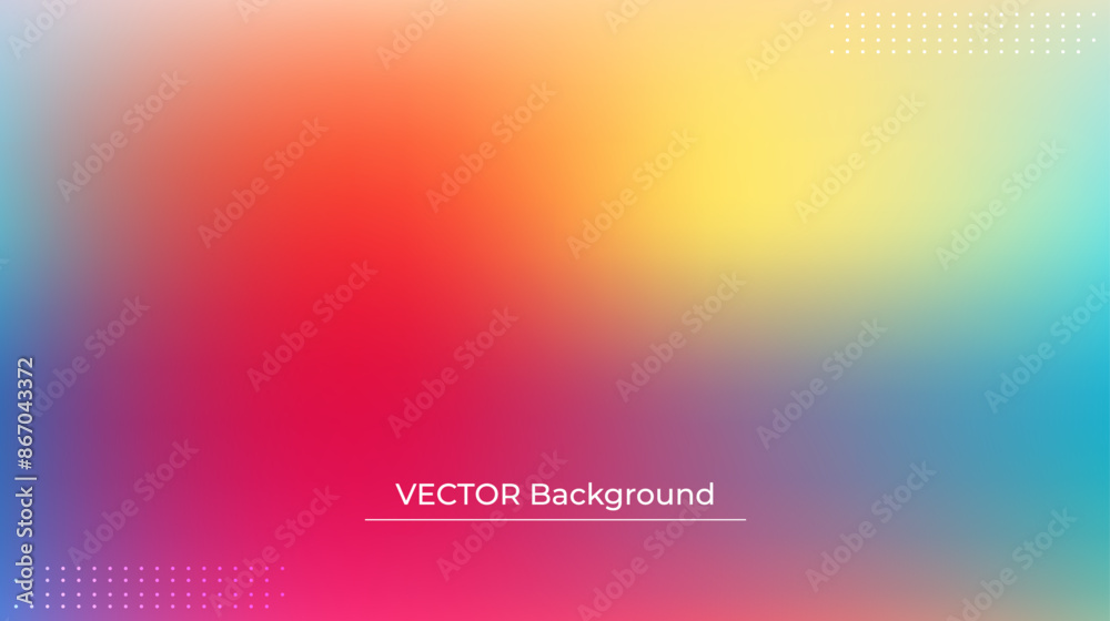 Smooth and blurry colorful gradient mesh background. Modern bright rainbow colors. Easy editable soft colored vector banner template. Premium quality Smooth and blurry colorful gradient mesh background. Modern bright rainbow colors. Easy editable soft colored vector banner template. Premium quality