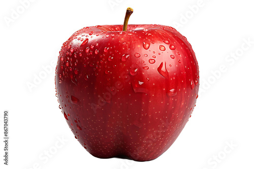 Apfelstrudel apple Isolated on transparent background