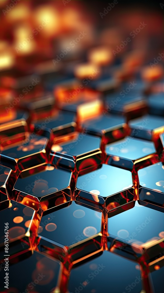 Fototapeta premium computer keyboard close up on blue HD 8K wallpaper Stock Photographic image