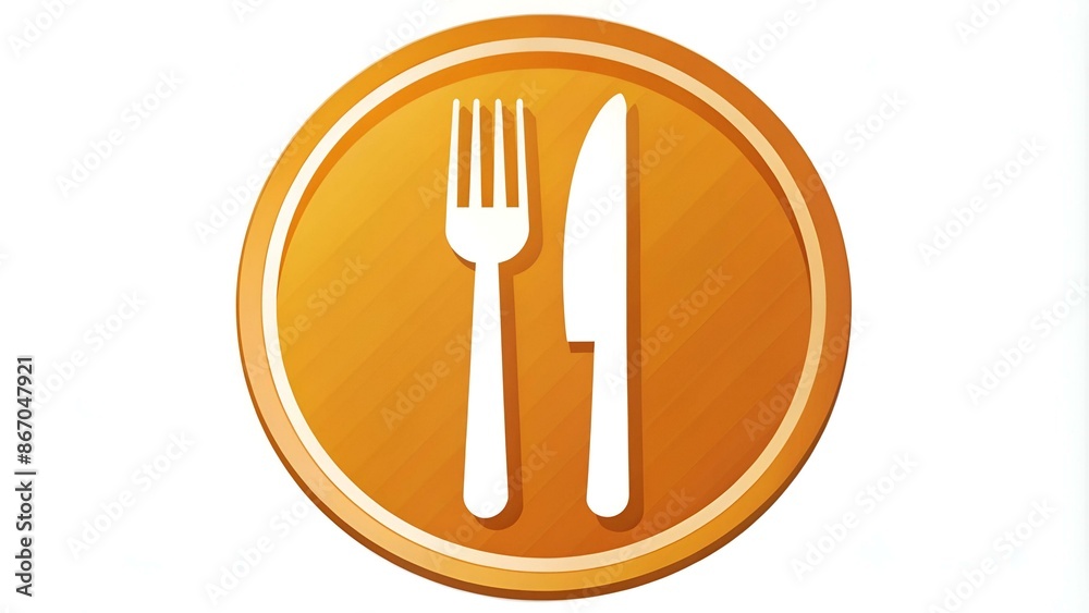 knife fork icon. sign design knife fork icon. sign design