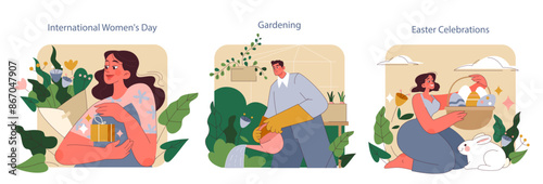 Spring Celebration set.