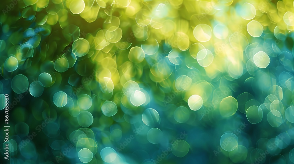 Stunning Abstract Bokeh Background with Soft Light Effects Stunning Abstract Bokeh Background with Soft Light Effects