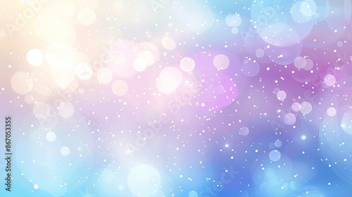 Stunning Abstract Bokeh Background with Soft Light Effects