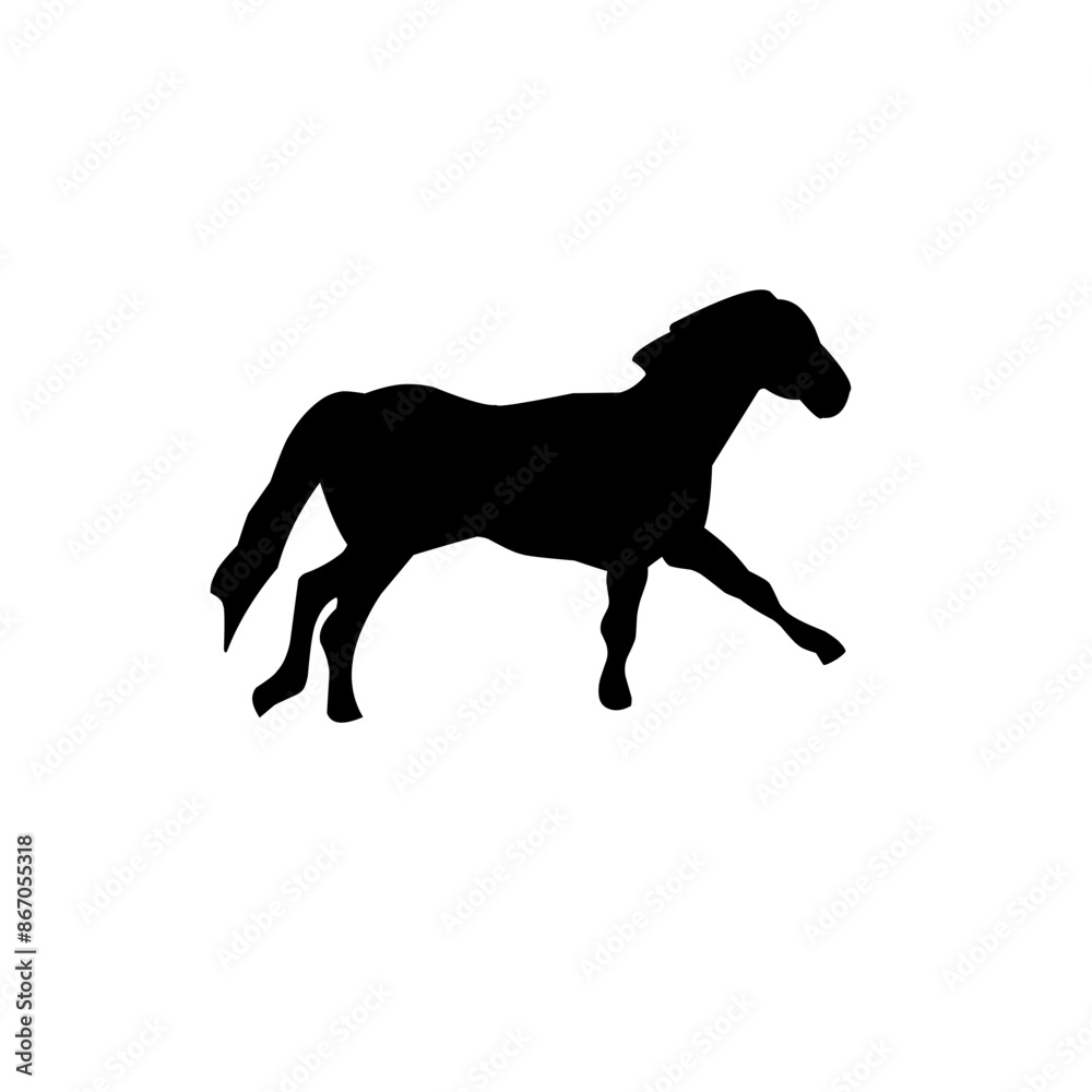 Fototapeta premium Farm Animal Silhouette collection vecto