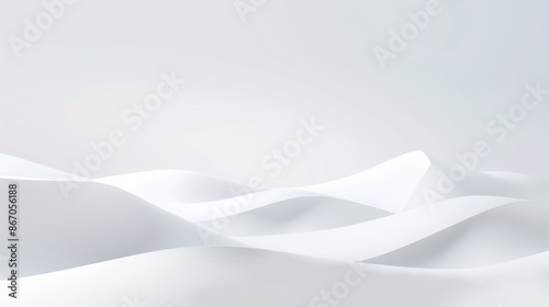 Abstract white background. White desert clear