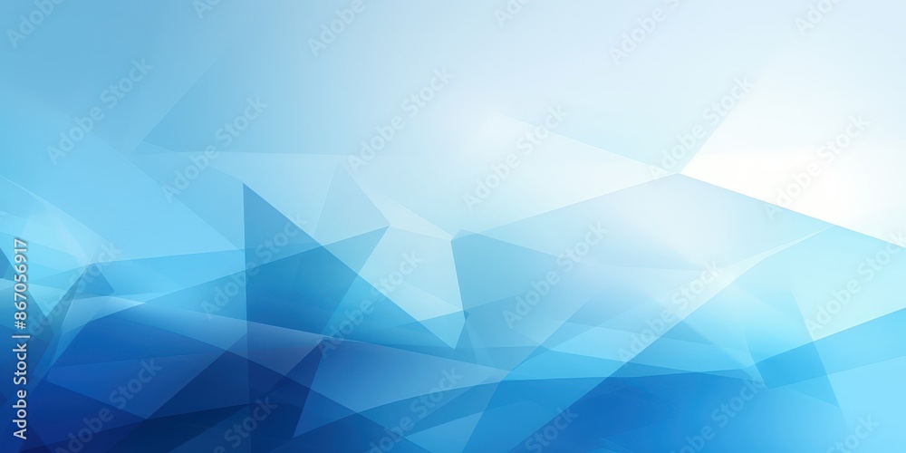 Abstract Blue Geometric Background Abstract Blue Geometric Background
