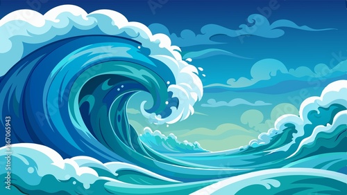 Mesmerizing ocean visuals with foamy surf patterns, visuals, surf, water, ocean