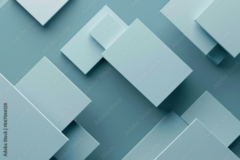 Abstract background with overlapping squares and rectangles in a minimalist geometric design. Concept of modern, technology, or architecture. Abstract background with overlapping squares and rectangles in a minimalist geometric design. Concept of modern, technology, or architecture.