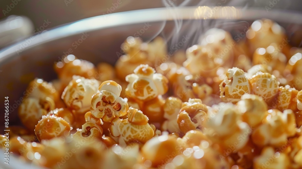 An indulgent dessert of salted caramel popcorn made with salt from the nearby salt marshes and complemented with a sprinkle of seaweed flakes. An indulgent dessert of salted caramel popcorn made with salt from the nearby salt marshes and complemented with a sprinkle of seaweed flakes.