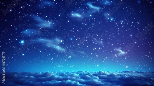 starry night sky © Saad