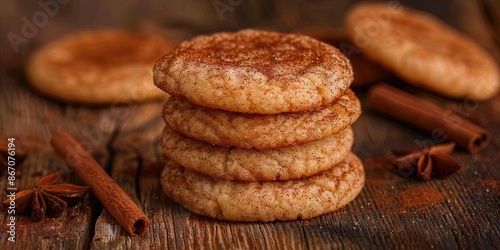 snickerdoodles cookies photo
