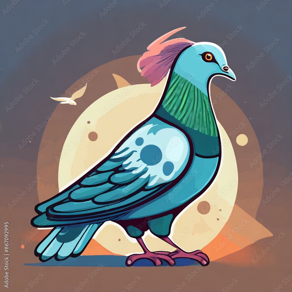 Obraz premium Pigeon