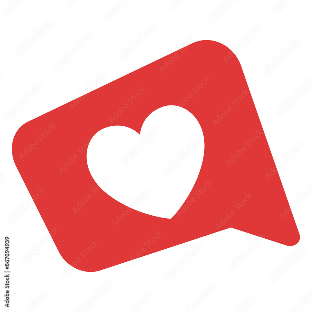 Flat Like icon symbol design Flat Like icon symbol design