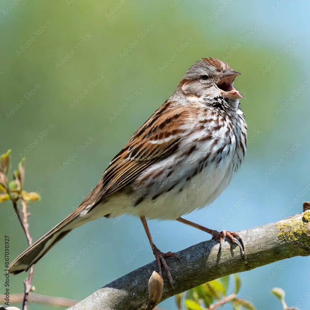 Naklejka premium Sparrow