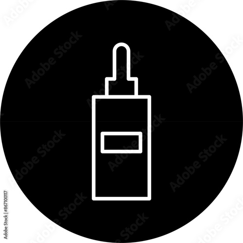Serums and Essences Line White Circle Black