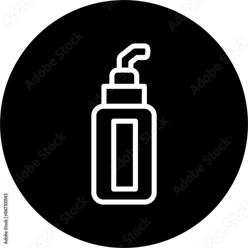 Foundation Selection Line White Circle Black