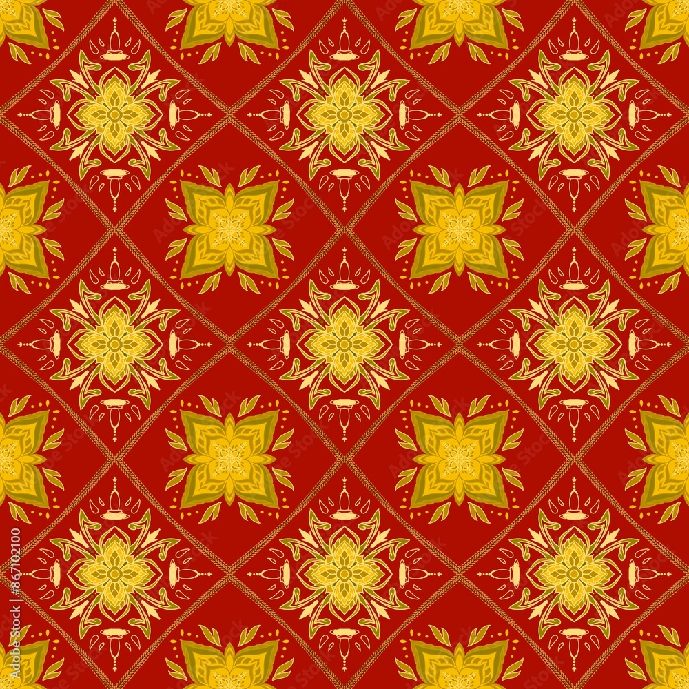 seamless pattern with flowers seamless pattern with flowers