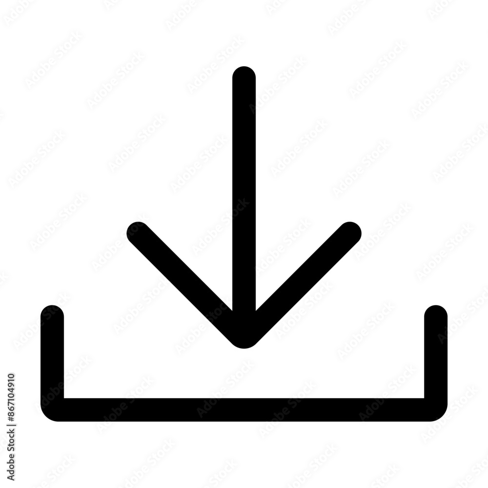 Download outline icon vector for graphic design, logo, web site, social media, mobile app, ui illustration Download outline icon vector for graphic design, logo, web site, social media, mobile app, ui illustration