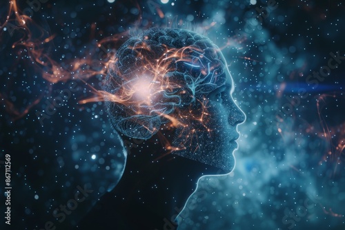 Obraz na płótnie intellect training concept,brain development education