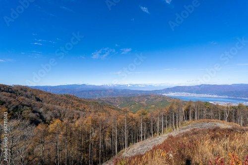 紅葉の守屋山